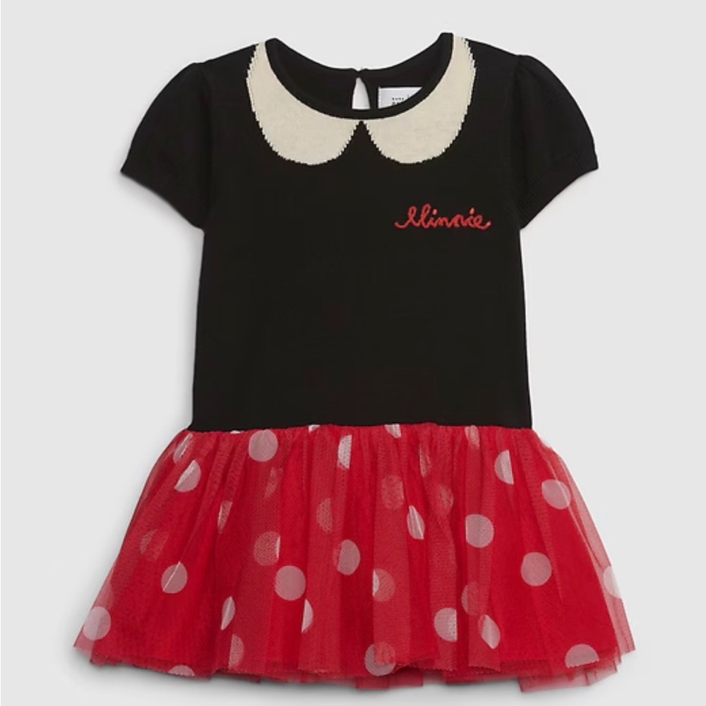 NWT Gap × Disney Baby & Toddler Minnie Mouse Tulle Dress